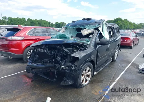 2015 Nissan Armada Sv from USA, damaged, VIN 5N1BA0ND0FN603314